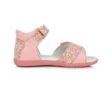 D.D.Step - sandále kvety, pink