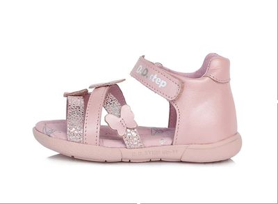 D.D.Step - sandále motýle, pink